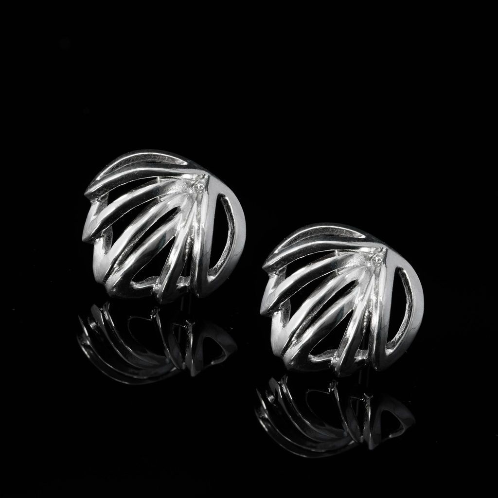 Handcrafted sale silver earrings