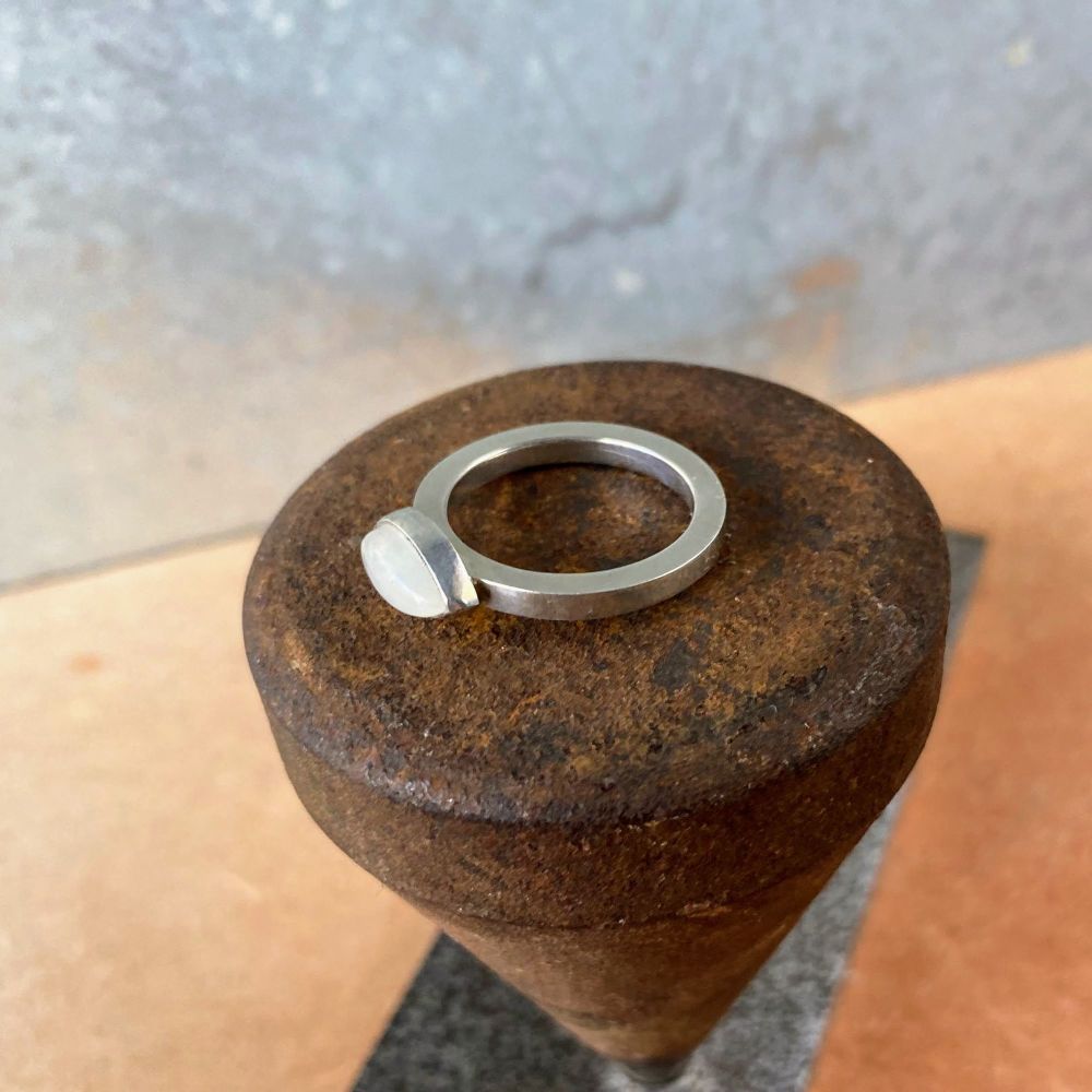 Moonstone ring