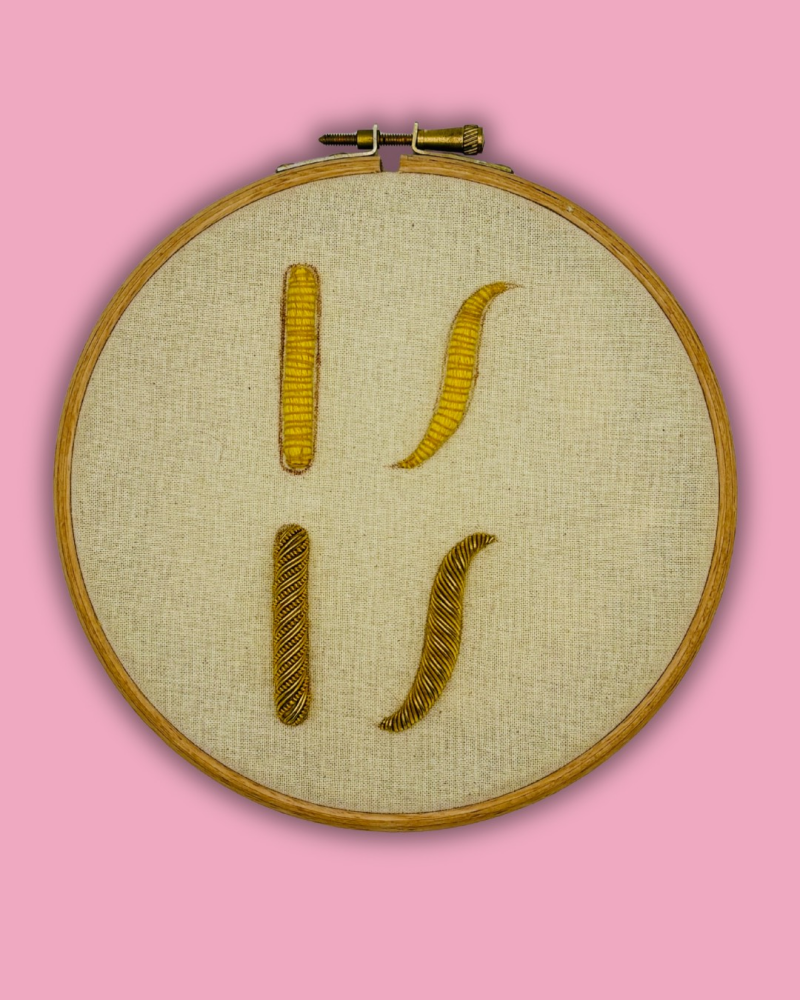 August with Amy Burt - Cutwork GoldWork (ONLINE)