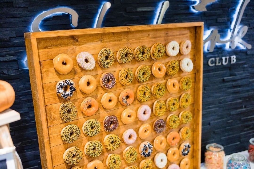rustic donut wall 1