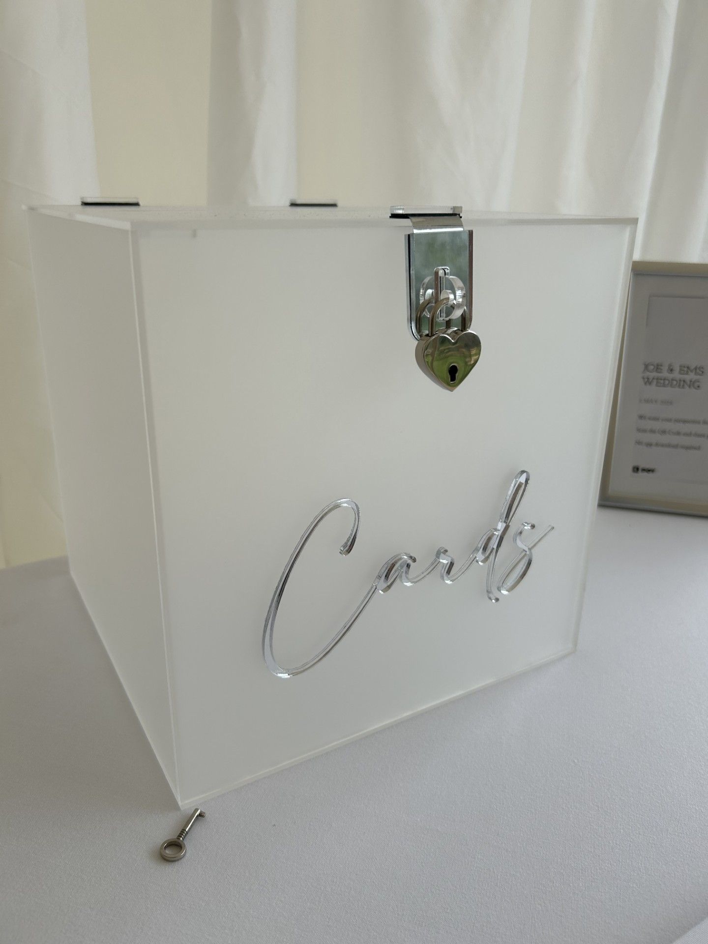 silver postbox