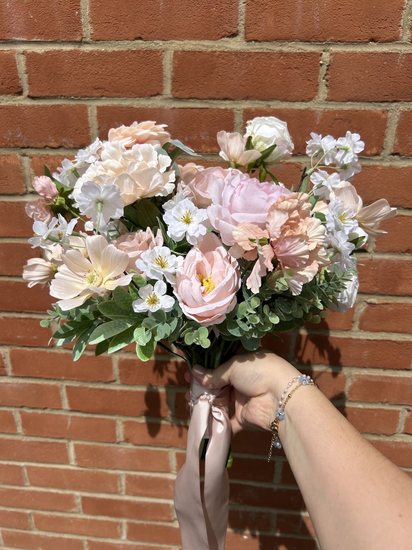 peach bouquet