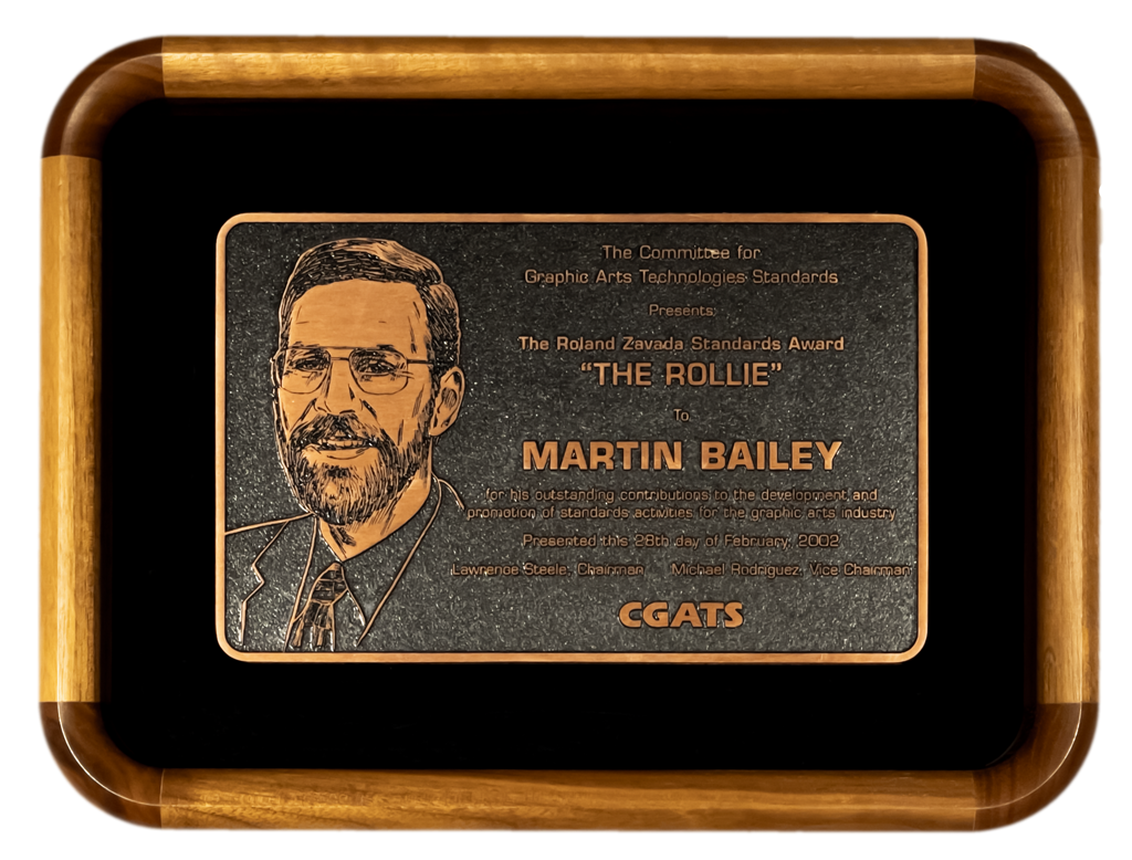 Rolane Zavada (Rollie Award plaque
