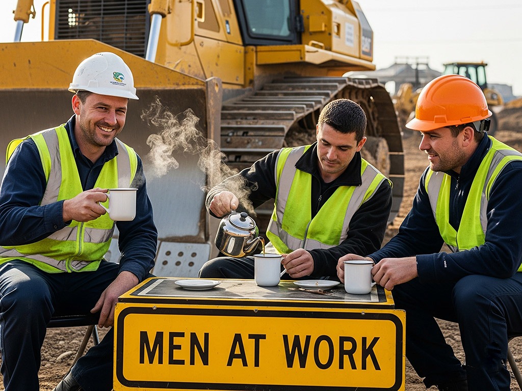 Men at work