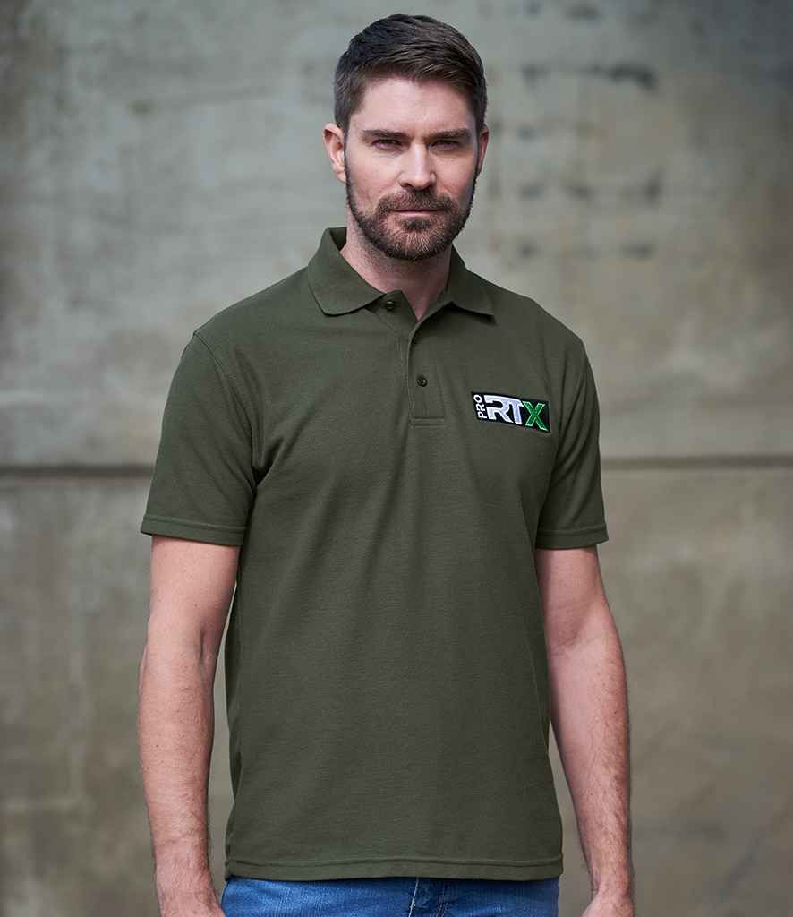 Pro RTX Pro Piqué Polo Shirt  (with Logo on left chest)