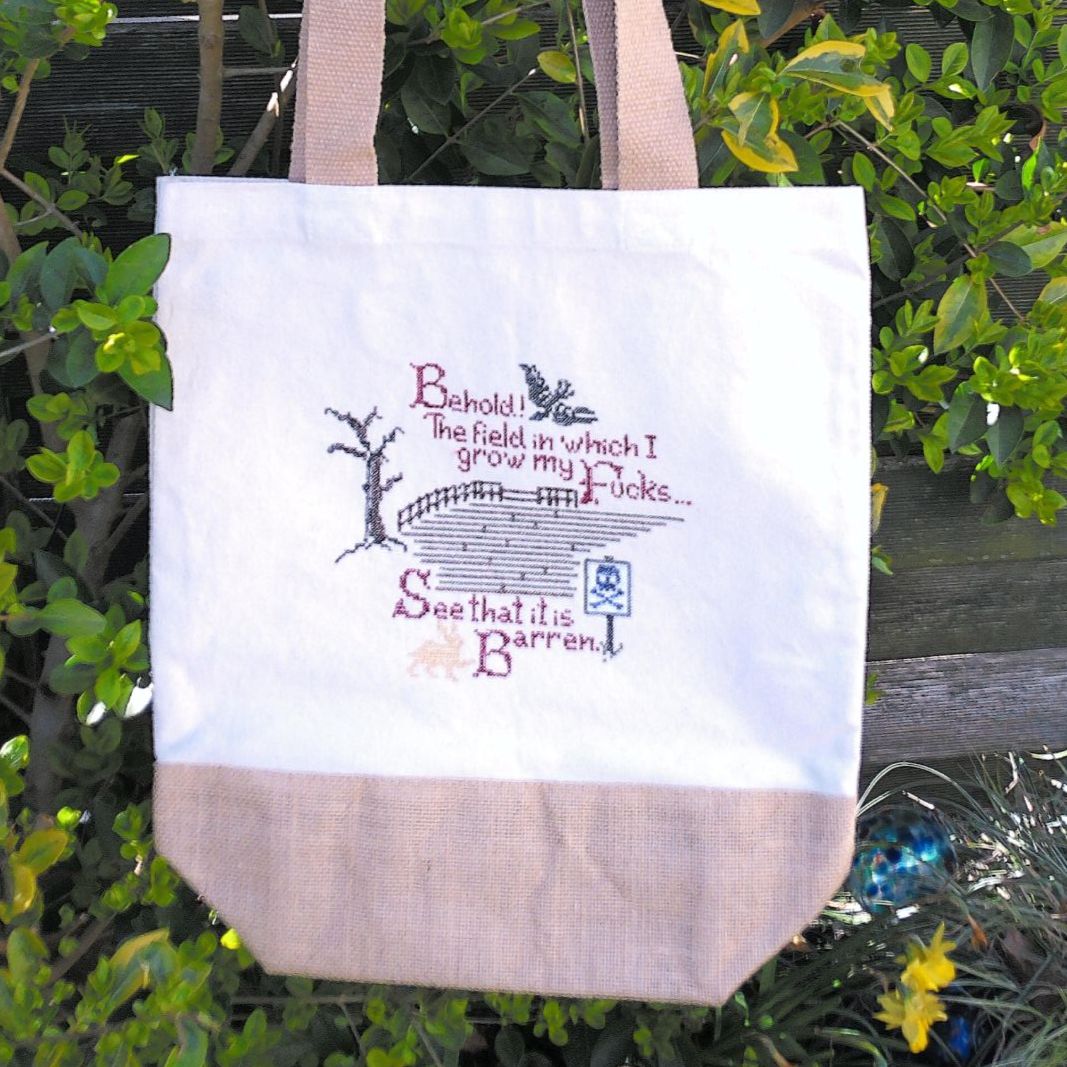 Barren Fields! Shopper Bag