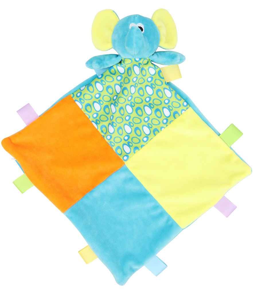 Elephant  Comforter with  Rattle