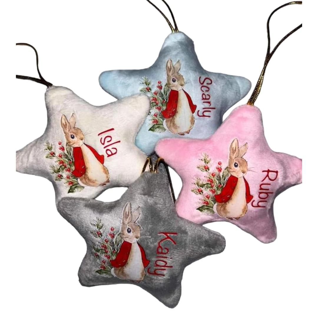 Rabbit Star Ornament