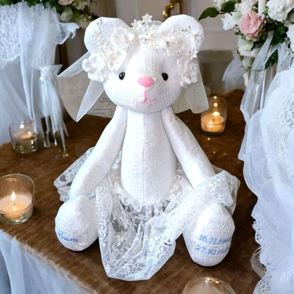 Wedding Dress Bear