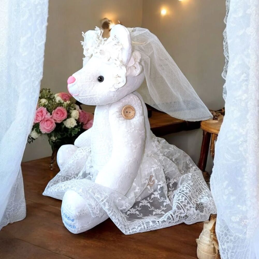 Wedding Dress Bear