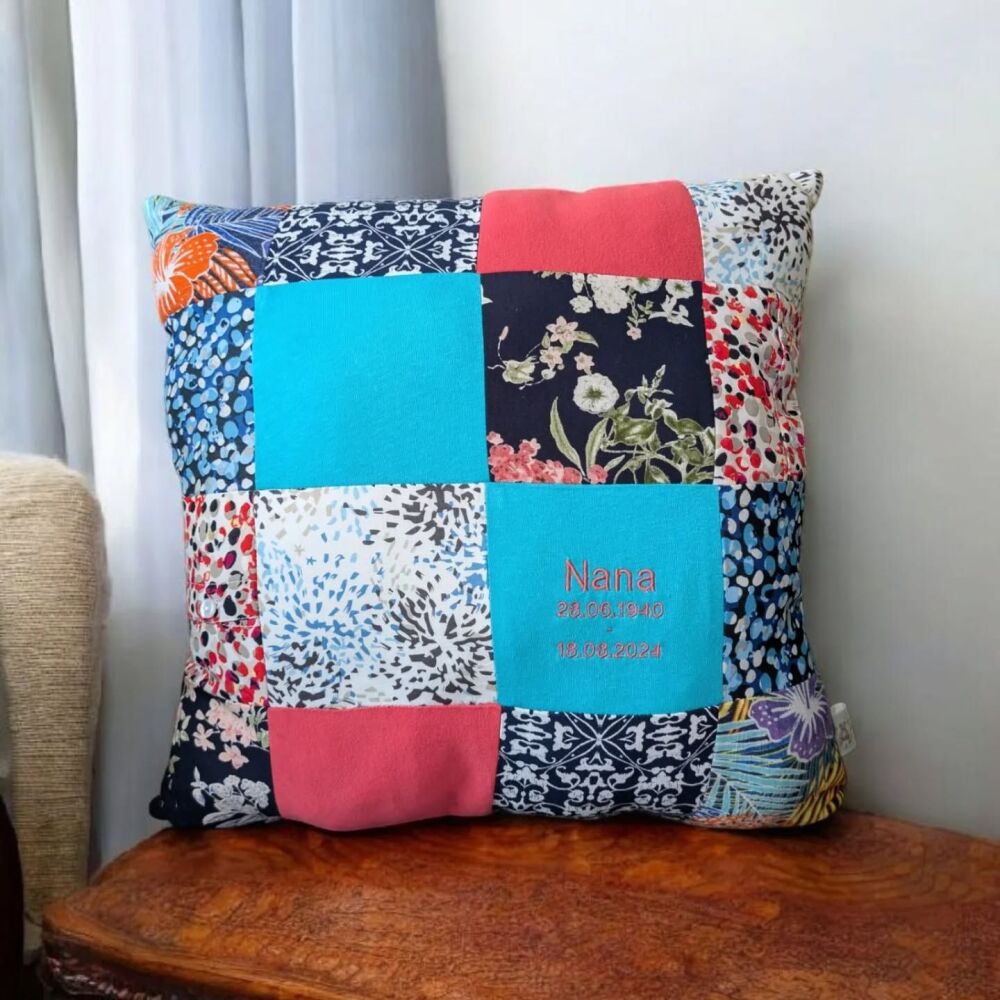 Memory Cushion (patchwork)