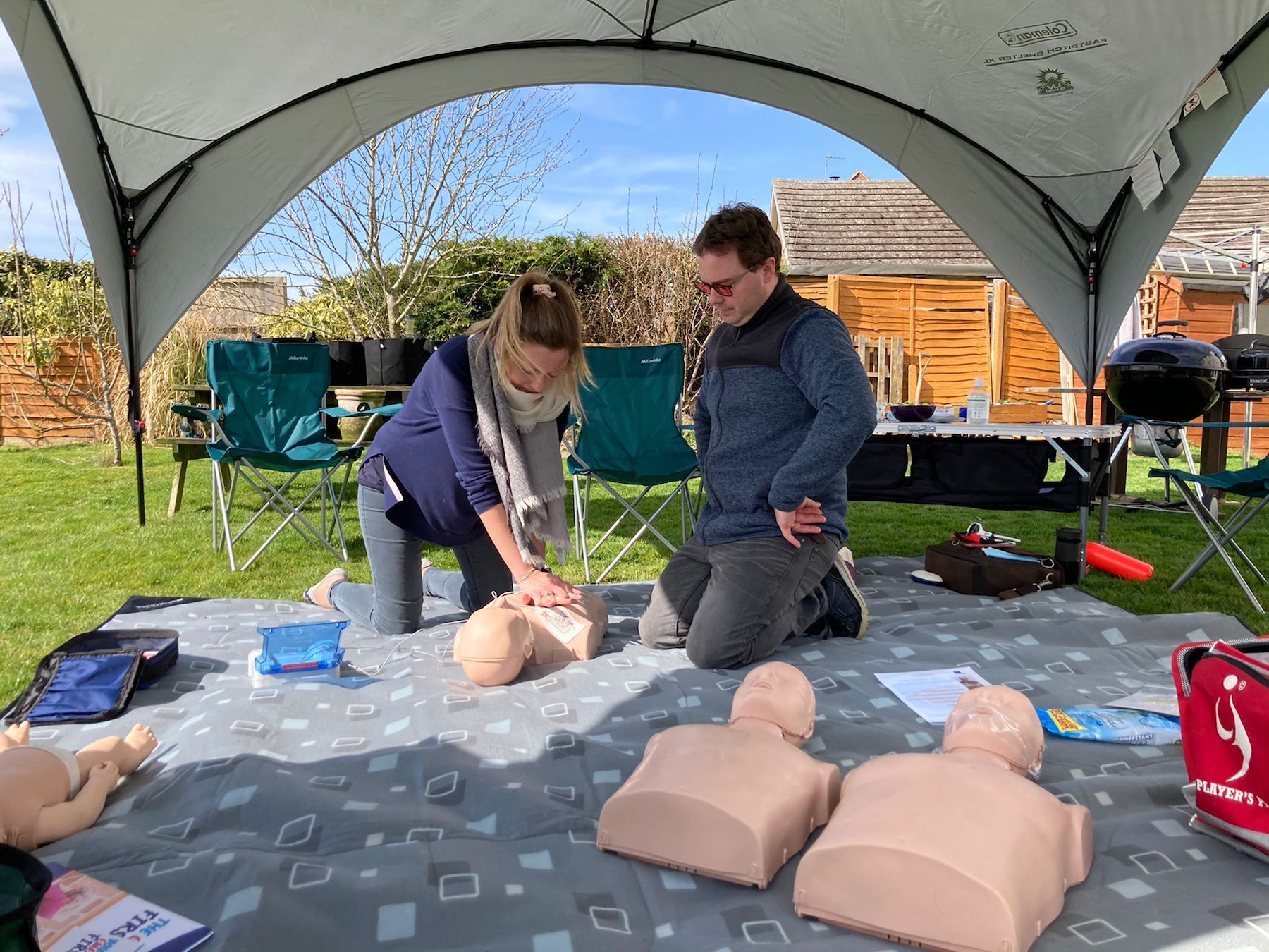 CTA First Aid outside course
