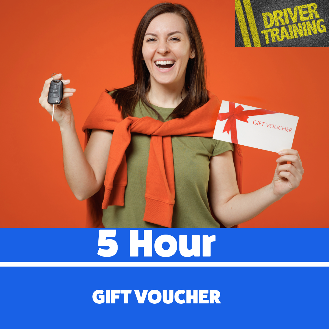 5 hour driving lesson gift voucher shrewsbury