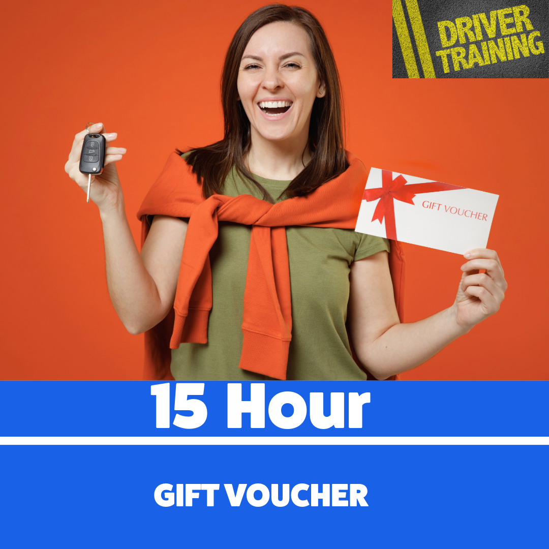 15 hour driving lesson gift voucher shrewsbury