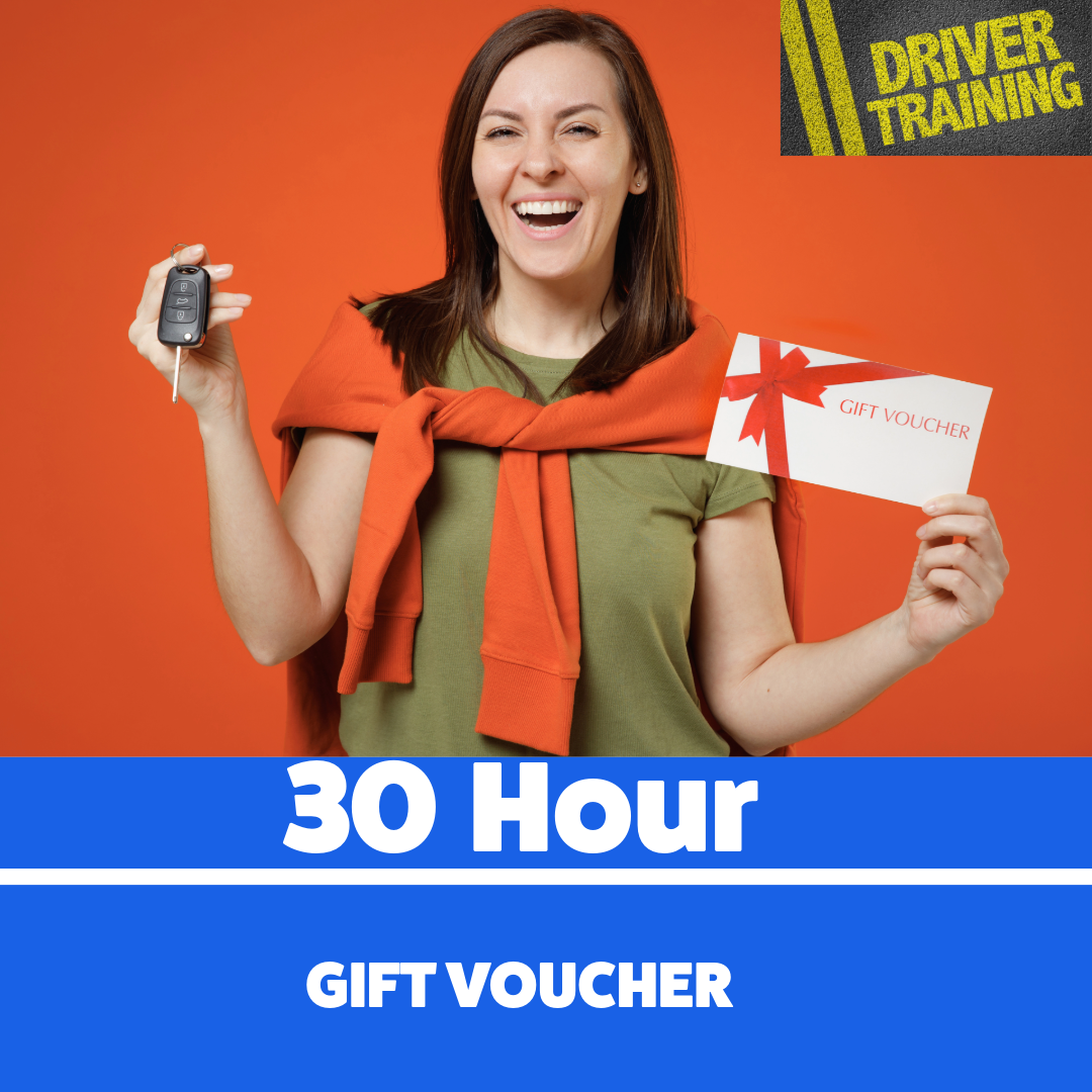 30 hour driving lesson gift voucher shrewsbury