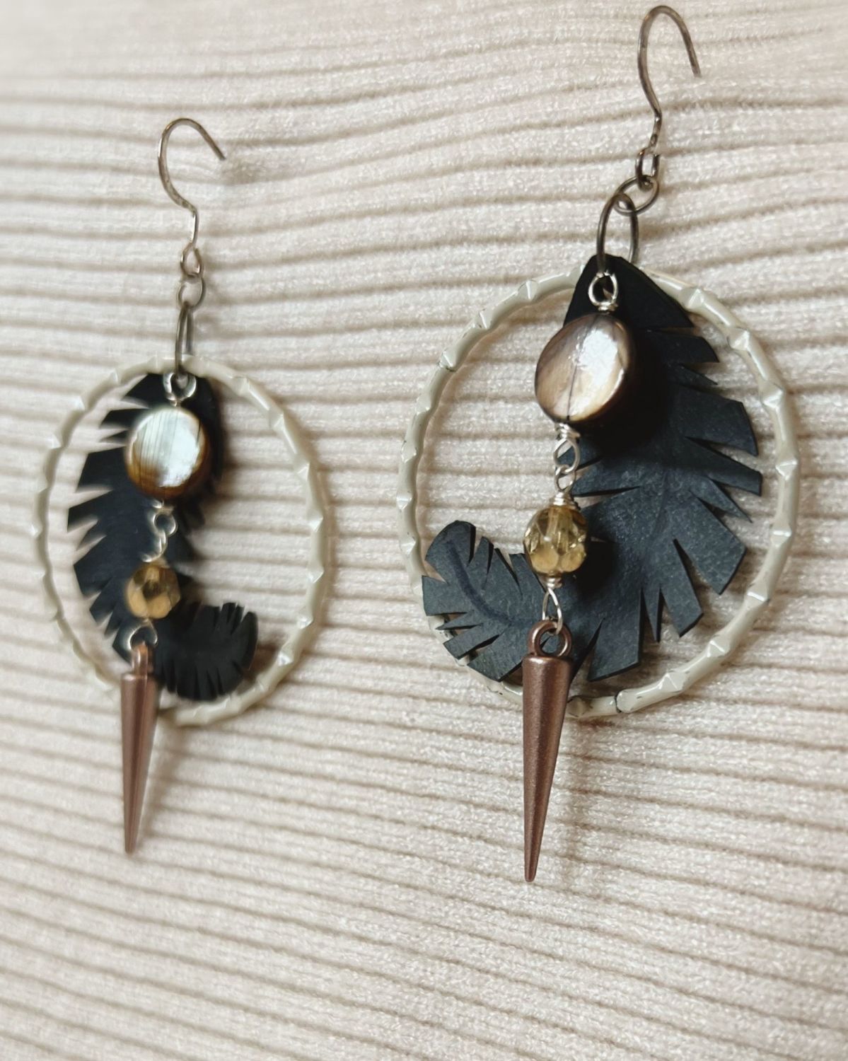 Bike Tire Earrings 22