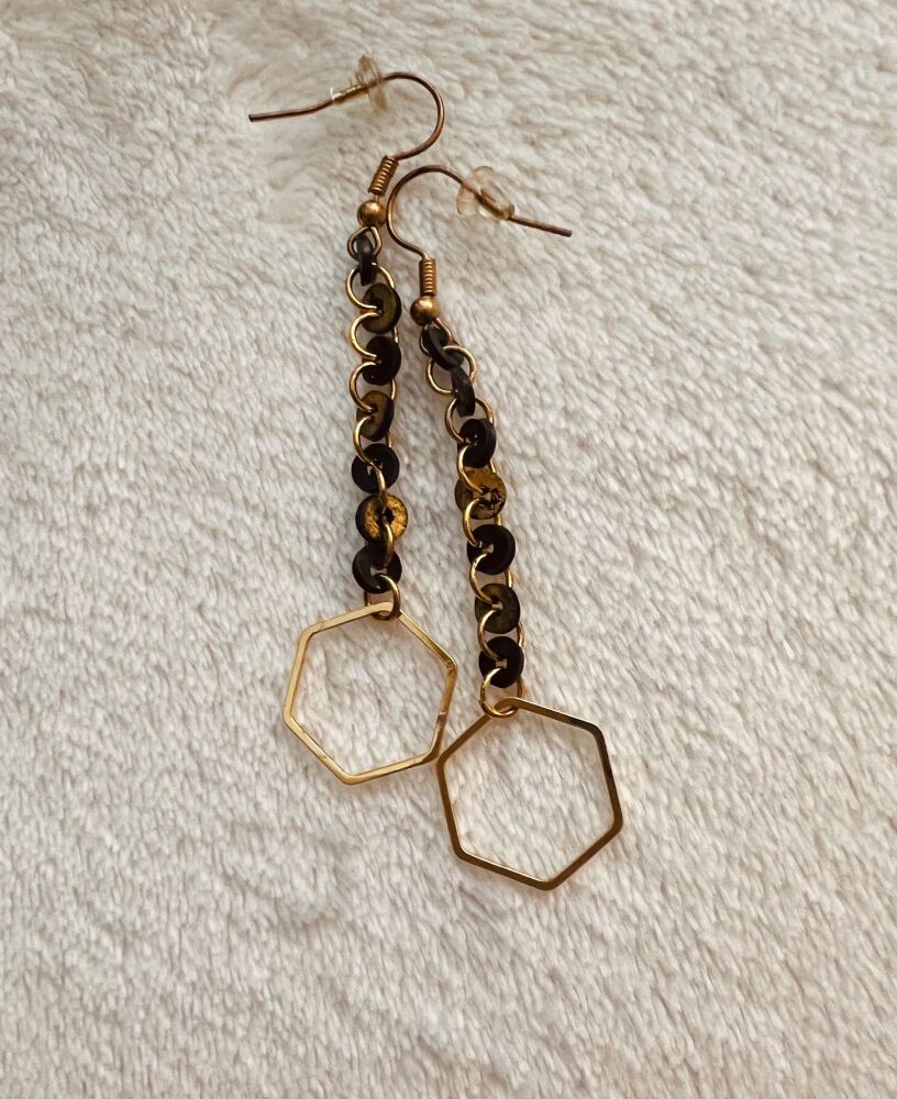 Bike Tire Earrings 48