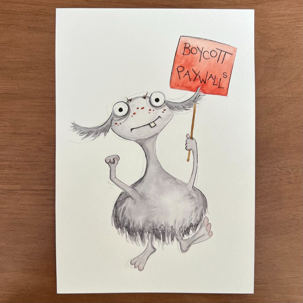 Abstractimal+© 108 (cute + opinionated in protest)