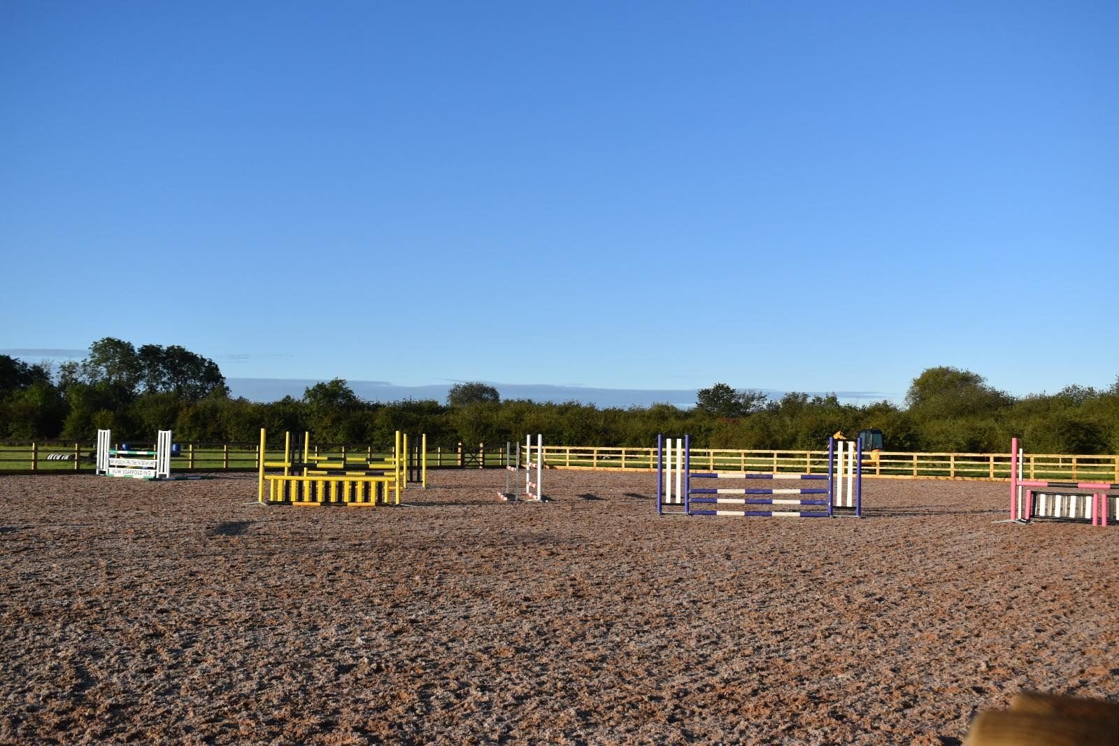 Show jumps at Arkenfield