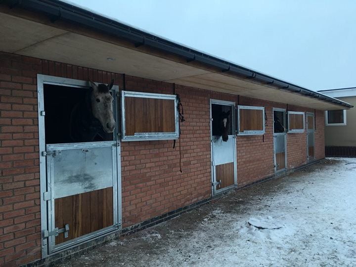 Livery stables at Arkenfield