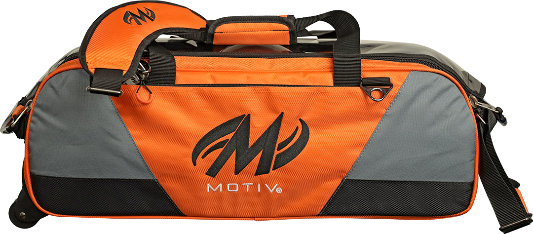 MOTIV  TRIPLE TOTE BAG TANGERINE