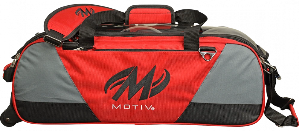 MOTIV 3 BALL TOTE BAG FIRE RED