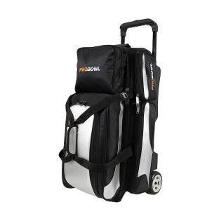PROBOWL DELUXE 3-BALL ROLLER BLACK/CARBON SILVER