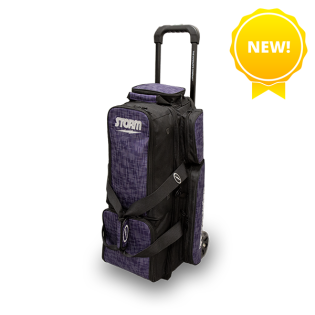 STORM 3-BALL ROLLING THUNDER (ABSTRACT PURPLE-BLACK)