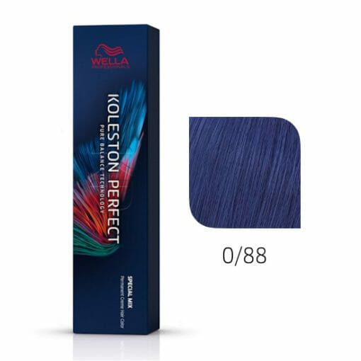 Wella Professionals Koleston Perfect Permanent Hair Colour - 0/88 Blue Intensive Special Mix 60ml