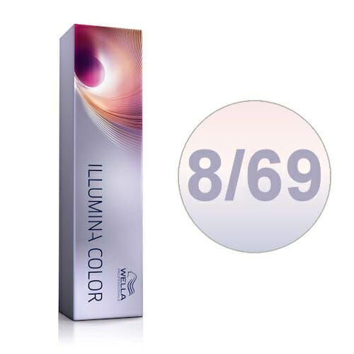 Wella Professionals Illumina Color Tube Permanent Hair Colour - 8/69 Light 