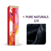 Wella Professionals Color Touch Semi Permanent Hair Colour - 2/0 Black 60ml