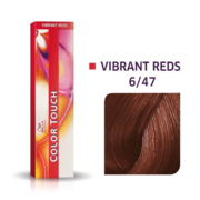 Wella Professionals Color Touch Semi Permanent Hair Colour - 6/47 Dark Red 