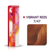Wella Professionals Color Touch Semi Permanent Hair Colour - 7/47 Medium Re