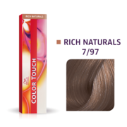 Wella Professionals Color Touch Semi Permanent Hair Colour - 7/97 Medium Cendre Brunette Blonde 60ml