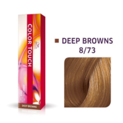 Wella Professionals Color Touch Semi Permanent Hair Colour - 8/73 Light Bru