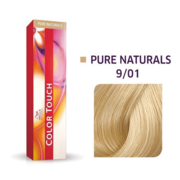 Wella Professionals Color Touch Semi Permanent Hair Colour - 9/01 Very Light Natural Ash Blonde 60ml