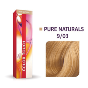 Wella Professionals Color Touch Semi Permanent Hair Colour - 9/03 Very Light Natural Gold Blonde 60ml