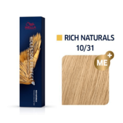 Wella Professionals Koleston Perfect Permanent Hair Colour - 10/31 Lightest Blonde Gold Ash 60ml