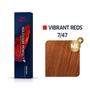 Wella Professionals Koleston Perfect Permanent Hair Colour - 7/47 Medium Blonde Red Brown 60ml