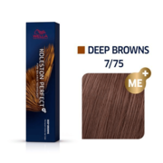 Wella Professionals Koleston Perfect Permanent Hair Colour - 7/75 Medium Blonde Brown Mahogany 60ml