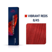 Wella Professionals Koleston Perfect Permanent Hair Colour - 8/45 Light Blonde Red Mahogany 60ml