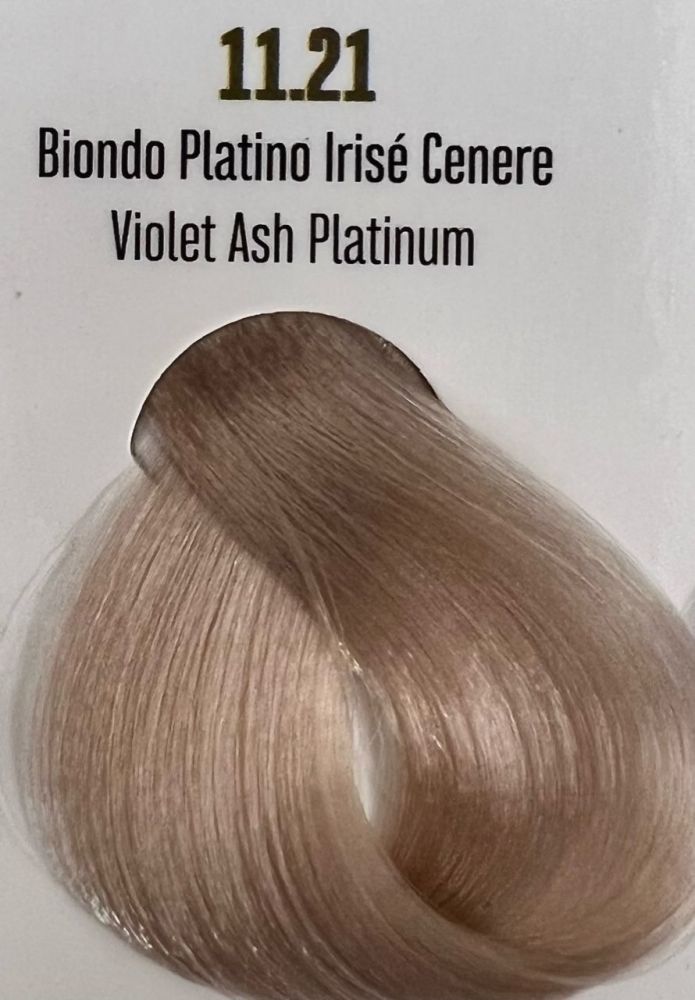 Viba Professional Permanent Color – 11.21 Violet Ash Platinum 100ml