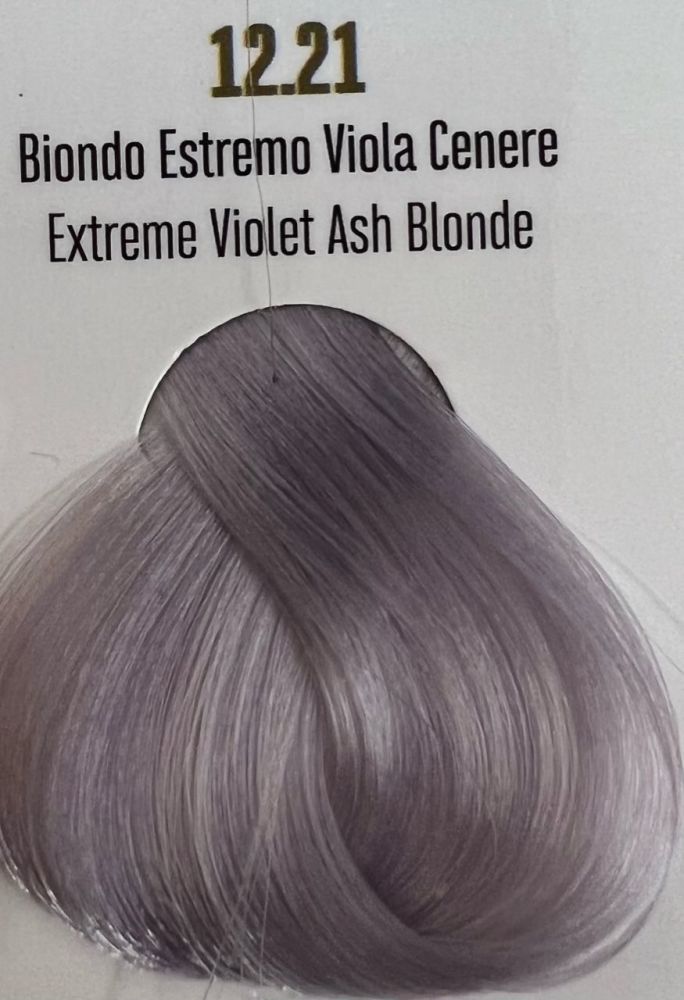 Viba Professional Permanent Color – 12.21 Extreme Violet Ash Blonde 100ml