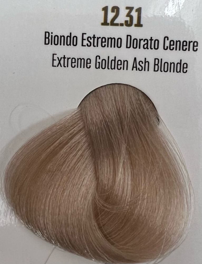 Viba Professional Permanent Color – 12.31 Extreme Golden Ash Blonde 100ml