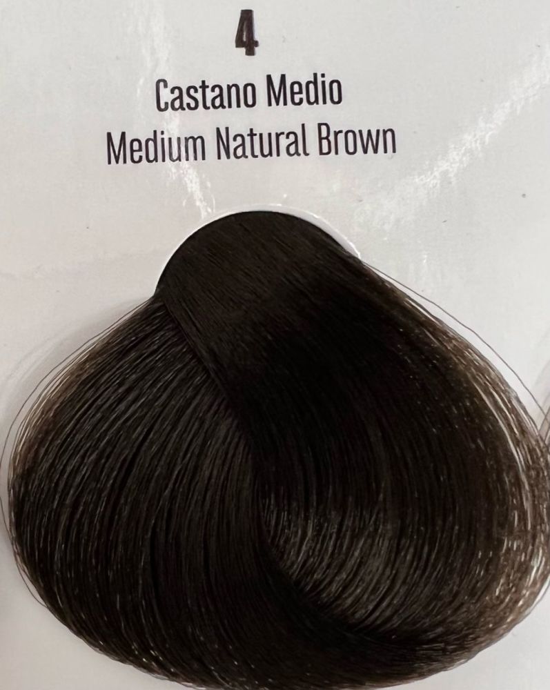 Viba Professional Permanent Color – 4 Medium Natural Brown 100ml