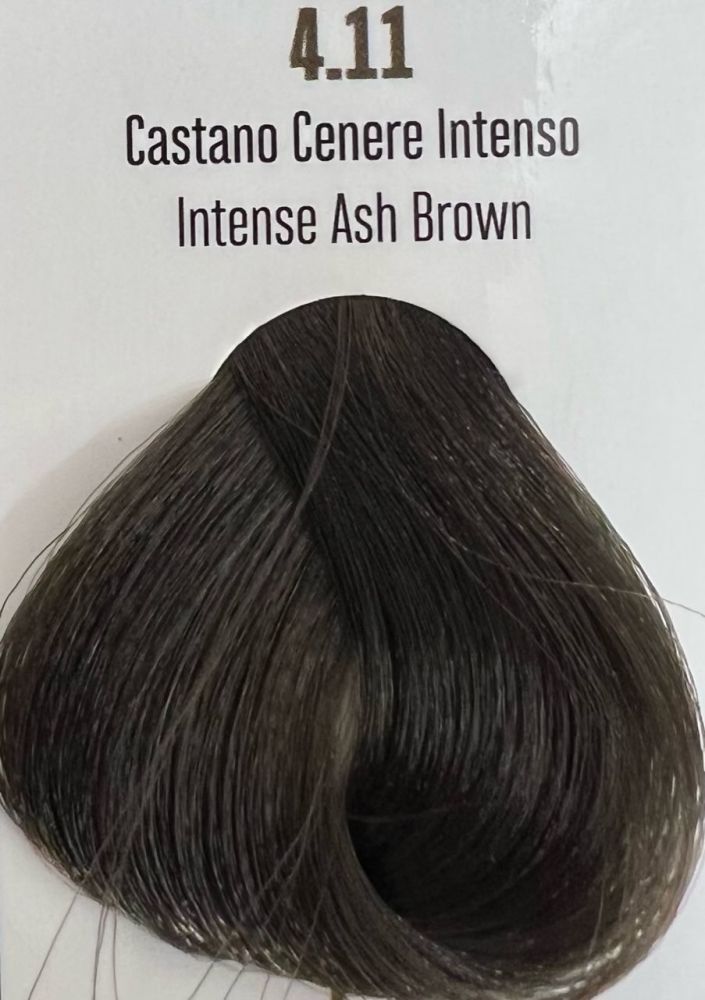 Viba Professional Permanent Color – 4.11 Intense Ash Brown 100ml
