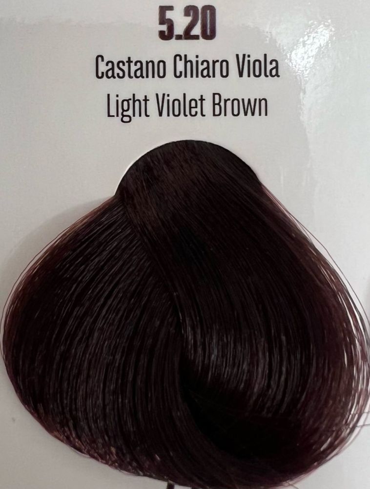 Viba Professional Permanent Color – 5.20 Light Violet Brown 100ml