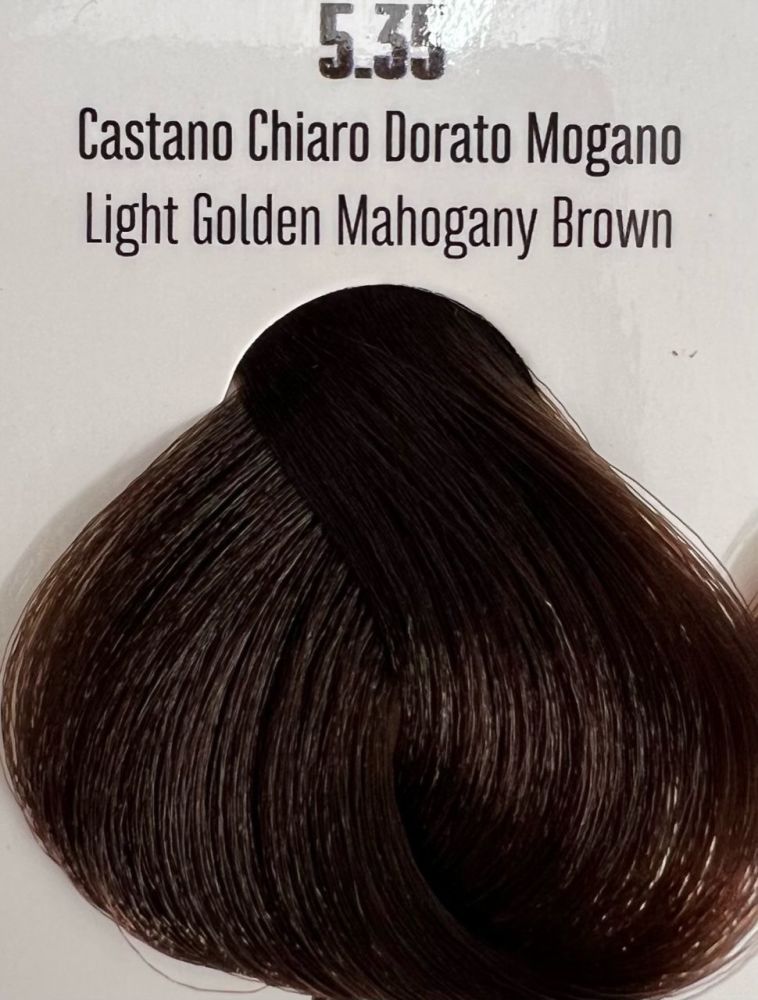 Viba Professional Permanent Color – 5.35 Light Golden Mahogany Brown 100ml
