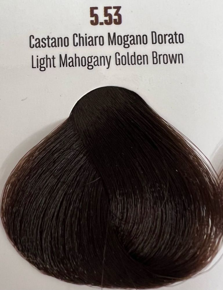 Viba Professional Permanent Color – 5.53 Light Mahogany Golden Brown 100ml