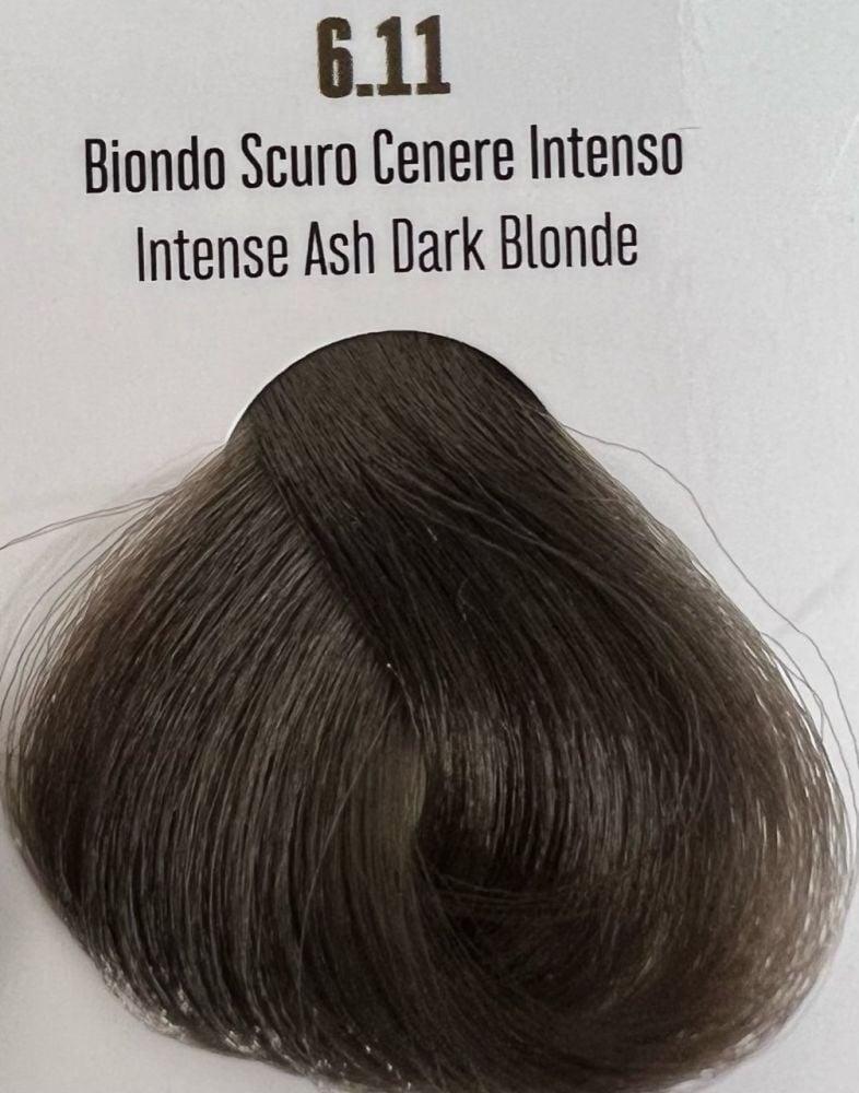 Viba Professional Permanent Color – 6.11 Intense Ash Dark Blonde 100ml